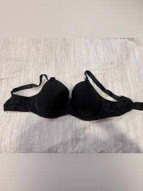 Fantasie Black Molded T-Shirt Bra with Supportive Cups